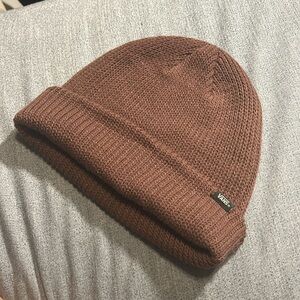 VANS Dusty Maroon Knit Beanie